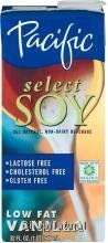 Soy Beverage, Vanilla, Select, Low Fat, Part Organic, 32 oz. by Pacific Foods Beverages