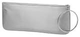 Satin Clutch, with Metal rounded handle, Evening Bag - Samara (71 34338)