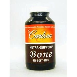 Carlson Nutra-Support Bone, 180 Softgels, Bottle by Carlson