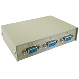 2 Ports VGA Switch Selector Box (2 In 1 Out, 2 PC to 1 Monitor)