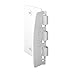 Door Flip Lock for Child Safety from PrimeLine - White Color