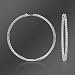Roberto Coin 7.55ct t.w. Diamond In-And-Out Hoop Earrings In Gold