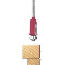 Freud 48-102 5/8-Inch Flush Trim and V Groove Router Bit with 1/4-Inch Shank