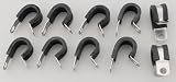 Edelbrock/Russell 650980 Cushion Clamp - Set of 10