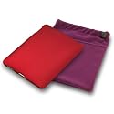 APPLE IPAD 3 PC EXECUTIVE ACCESSORY PACK - RED HYBRID CASE, SCREEN  PROTECTOR, PURPLE POUCH PART OF THE QUBITS ACCESSORIES RANGE