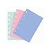 Filofax Papers Ruled Notepaper, Fashion Colors Pocket Size - FF-210507