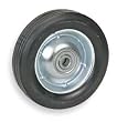 Industrial Grade 1NXA8 Wheel, Semi-Pneumatic, 8 In, 150 Lb Cap