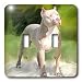 Dogs Pitbull - American Pit Bull Terrier - Light Switch Covers - double toggle switch