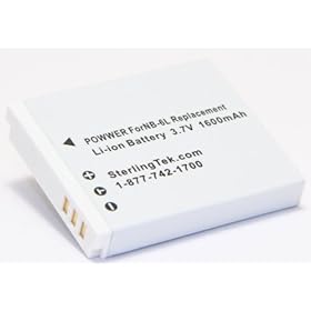 STK's Canon-S95-Battery High Capacity 1600mAH