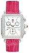 Michele Deco Diamond Hot Pink Ladies Watch MWW06A000023 Michele Deco Diamond Hot Pink Ladies Watch MWW06A000023
