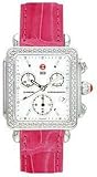 Michele Deco Diamond Hot Pink Ladies Watch MWW06A000023