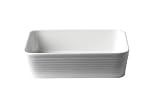Gordon Ramsay by Royal Doulton White Porcelain 2-1/2-Quart Square Roaster