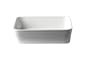 Gordon Ramsay by Royal Doulton White Porcelain 2-1/2-Quart Square Roaster