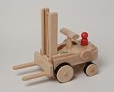 NIC Wooden Toys - Creamobil Fork-lift Truck