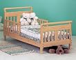 Stork Craft Soom Soom Toddler Bed In Natural