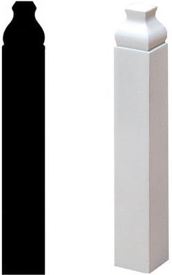 1-1/4 in. x 1-1/4 in. x 8 in. MDF Outside Corner Block Moulding [Set of 3]