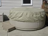 Round Soft Cap Hot Tub Cover : 82 x 14 Khaki