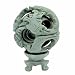 Chinese Soapstone Mystery Ball - Dragon and Phoenix Design on Ancient Puzzle - Fun and Beautiful Décor for Home or Office