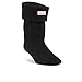 Hunter Womens Short Boot Socks Black LG (Women's Shoe 8-10) One Size