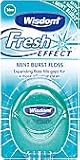 THREE PACKS of Wisdom Fresh Effect Mint Burst Floss