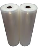 Commercial Bargains 2 Jumbo 11" x 50' Commercial Vacuum Sealer Saver Bags Sous Vide Food Storage
