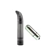 Doc Johnson 10 Function Ribbed Vibe 5" Charcoal G-Spot Adult Sex Toy Kit