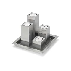Blomus Teelichtset eckig mit Tablett 5 tlg.