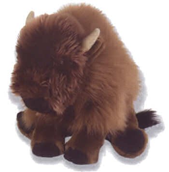 31QH3B2GFTL Stuffed Bison Cuddlekin 12
