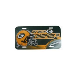 Buy Green Bay Packers 2004 NFC North Division Champions License Plate