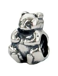 Zable Panda Animals Sterling Silver Charm
