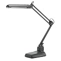 Adjustable Fluorescent Black Desk Lamp