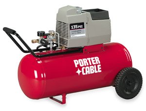 Porter-Cable CPF4515 15 Amp 4.5 Horsepower 15-Gallon Oil-Free Wheeled Single Hot Dog Compressor