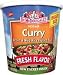 Gourmet Food : Yellow Curry Brown & Wild Rice Pilaf, 3.4 oz Big Cup, Package of 6