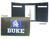 Duke Blue Devils Embroidered Leather Tri-Fold Wallet