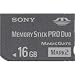 Sony MSMT16G 16GB Memory Stick PRO Duo (Mark2) Media Image