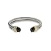 Jewelry : Eve's Addiction Designer Inspired Cable Cuff Bracelet with Onyx Stones