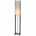 Adesso 3644-15 Bridges Floor Lamp, Black Walnut