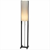 Adesso 3644 15 Bridges Floor Lamp Black Walnut