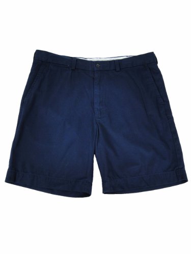 Polo Ralph Lauren Mens Classics Flat Front Shorts 40 Navy