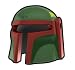 Sand Green Mando Boba Helmet - LEGO Compatible Minifigure Piece
