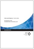 CPA Australia, for exams in 2012. Foundation level, Fundamental of business law : passcards