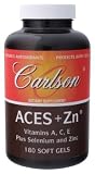 Carlson Laboratories - Aces + Zinc, 180 softgels