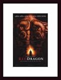 Red Dragon, Art Poster with Wood Frame, poster size: 11