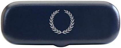 London Eyeglasses Case Wreath Print (Navy Blue)