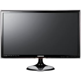 Samsung T22A550 22 inch Widescreen LED Monitor with Digital TV Tuner (Full HD 1080P, Dolby Digital Surround, 2xHDMI) - Gloss Black