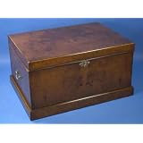 Antique Style Walnut Blanket Box by 