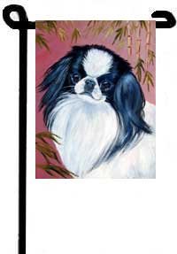 Japanese Chin - Dynasty - Garden Flags