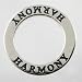 Sterling Silver Round Harmony Affirmation Band, #11823