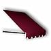 Awntech 10-Feet Dallas Retro Window/Entry Awning, 56-Inch Height by 48-Inch Diameter, Burgundy