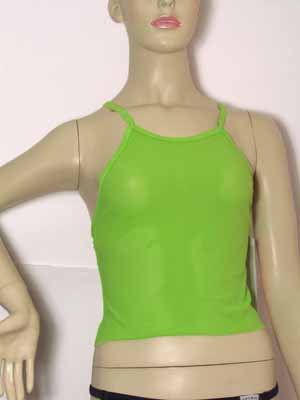 SOLAR Strand-Top hellgrün Functional-Fashion Gr. 38 NEU gekreuzte Träger